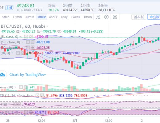　　陈楚初：比特币上攻力度减缓 趋势维持不变