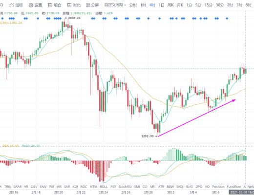 美国刺激法案通过利好 不敌全球股票普跌 比特币反弹被打断 继续高位做空/3月8日