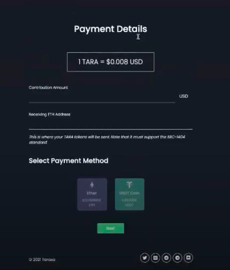 Taraxa代币公开发行申购教程