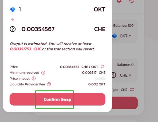 CherrySwap使用教程(公测版)