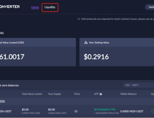 金色说明书 | 收益聚合器协议Converter操作指南