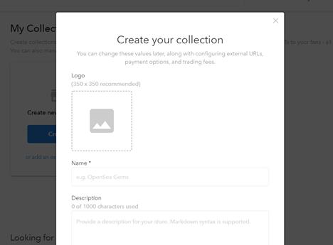 如何在OpenSea上免费创建NFT？