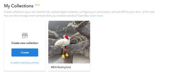 如何在OpenSea上免费创建NFT？