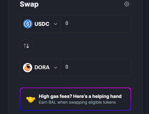 Dora Factory Balancer LBP 参与教程