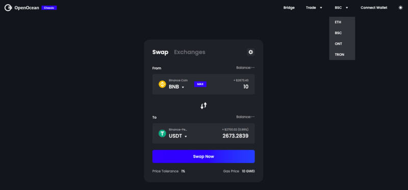 手把手教你使用全聚合协议OpenOcean