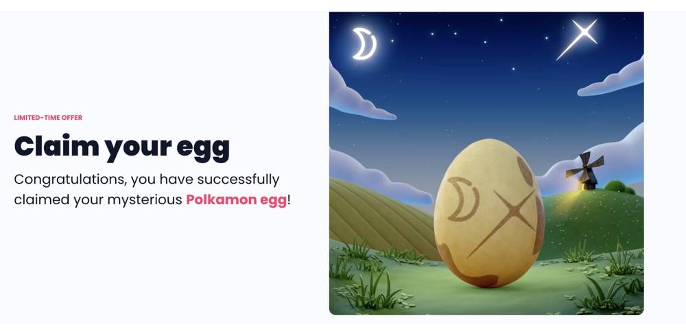 超11万个地址认领宠物蛋 Polkamon NFT火了