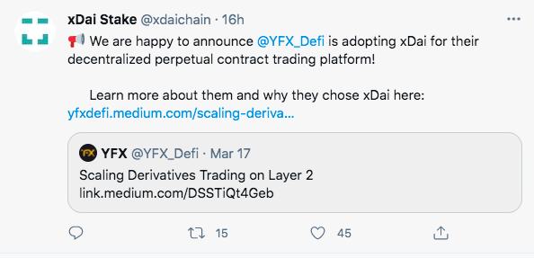 金色百家谈 | 支持Layer2的永续合约DEX YFX创世挖矿第2阶段上线