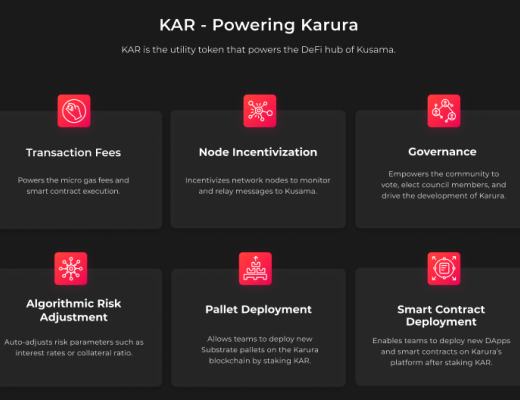 一文带你了解 Kusama DeFi 中心 Karura