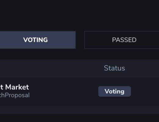 Injective 治理提案：现货市场