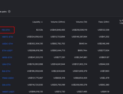 Fei（肥）了以太坊 Fei（废）了套利人