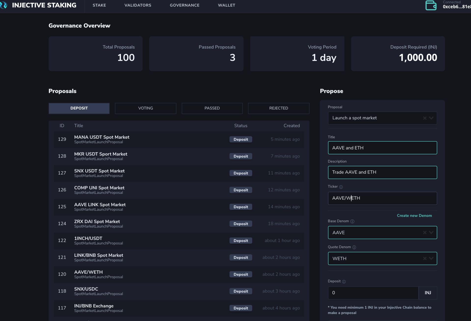 Injective :一文了解如何玩转 Equinox Staking