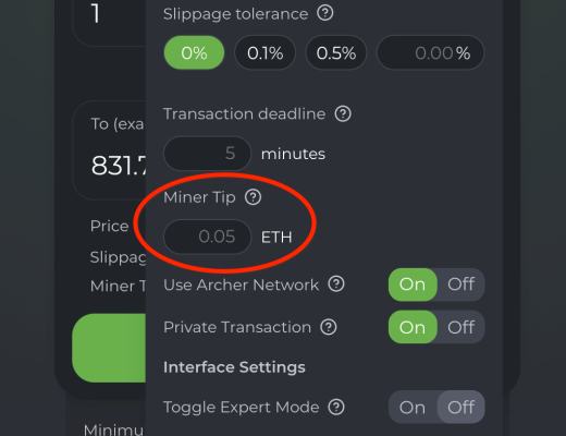 ArcherSwap：防抢跑的DEX扩展