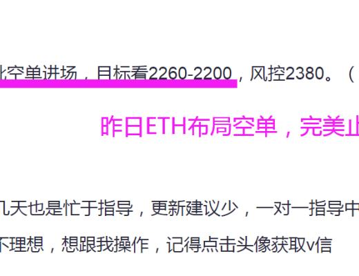 独家策略：ETH多头力量削弱 再破新低指日可待