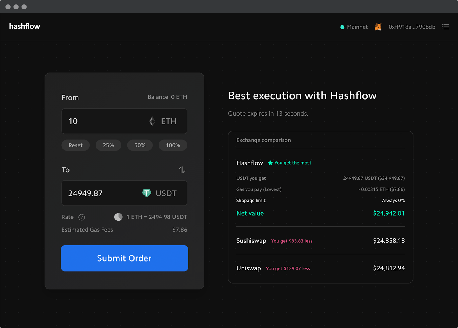 3分钟了解DeFi专业做市商协议Hashflow