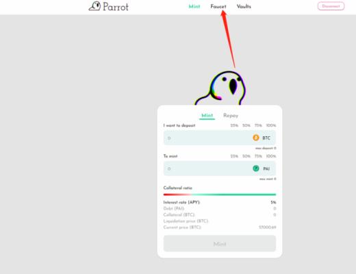 SOL生态LP 代币借贷平台Parrot测试教程