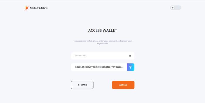 SolFlare 钱包质押 SOL 代币教程