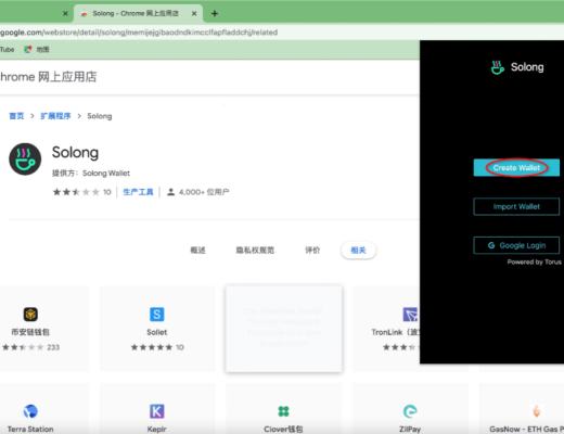 Solana公链上的插件钱包Solong实操教学