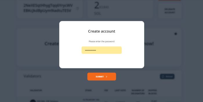 SolFlare 钱包质押 SOL 代币教程