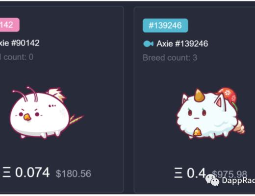 如何评估Axie Infinity的Axie NFT