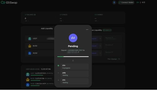 O3 Swap冰川挖矿指南