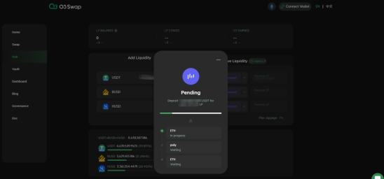 O3 Swap冰川挖矿指南