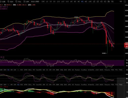 雨哥谈币：币圈大跌,BTC日内跌幅8800多点,山寨币连跌两天后开始反弹.