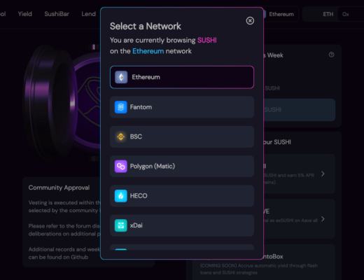 5分钟读懂Sushi生态各产品玩法