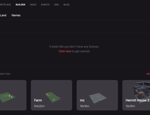 以太坊第一虚拟世界Decentraland