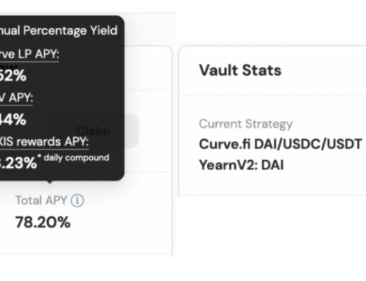 一文了解收益聚合协议yAxis 让更多人轻松享受收益耕种的福利