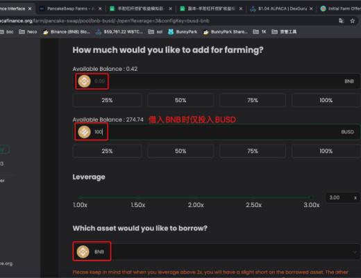 Alpaca Finance的双向借贷 化解杠杆流动性挖矿风险敞口的利器