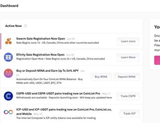 步骤详解：如何在CoinList上预约购买BZZ？