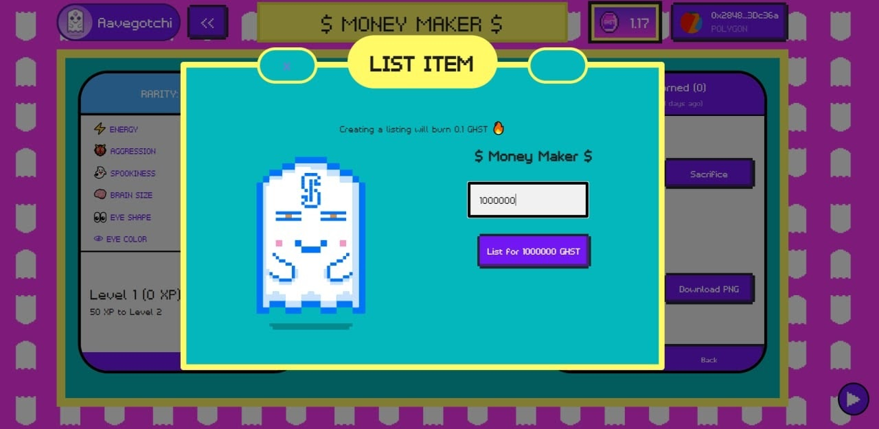 游戏收益两不误 一文了解Aavegotchi Baazaar