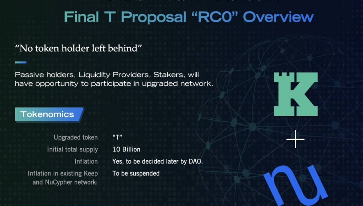 Keep和NuCypher达成合并共识 tBTC v2值得期待吗？