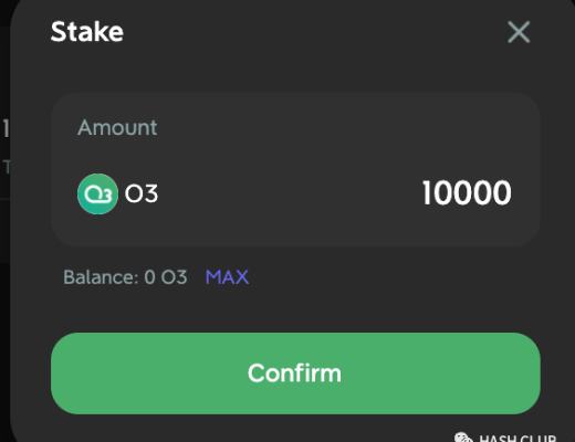 玩转O3 必学的O3swap挖矿教程