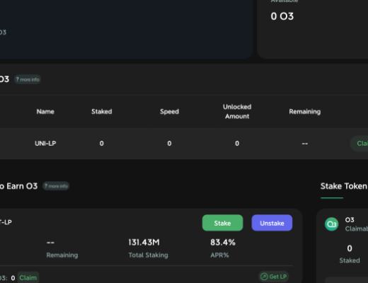 玩转O3 必学的O3swap挖矿教程