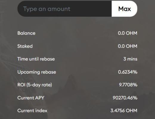 Olympus DAO:实验性的自由浮动算法稳定币
