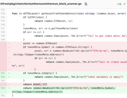 假币的换脸戏法：技术拆解 THORChain 跨链系统“假充值”漏洞