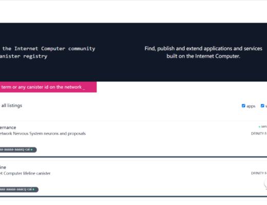 详解Dfinity官网Grant展示项目