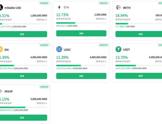 DeFi项目分析 | 被低估的保险赛道前言总结