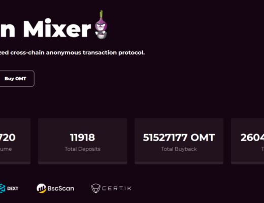 Onion Mixer洋葱协议 跨链混币协议头号玩家