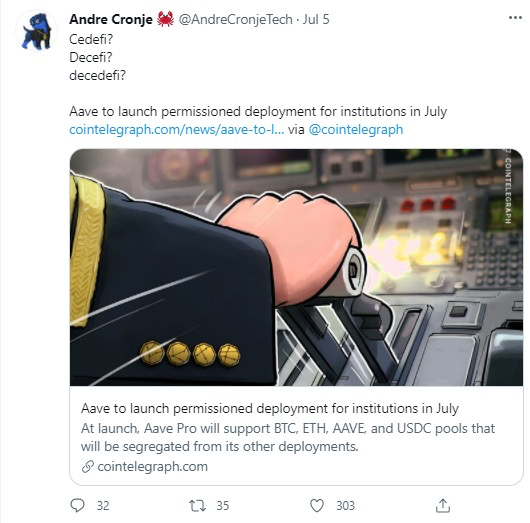 头部借贷协议进军机构市场 DeFi 之夏会再次开启吗？