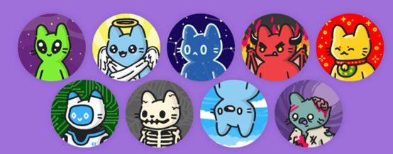 金色观察 | 24小时交易量增长827.48% Cool Cats再引NFT热潮？