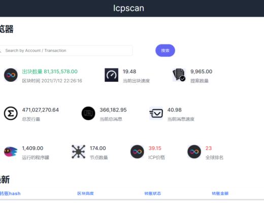 DFINITY 生态项目大起底