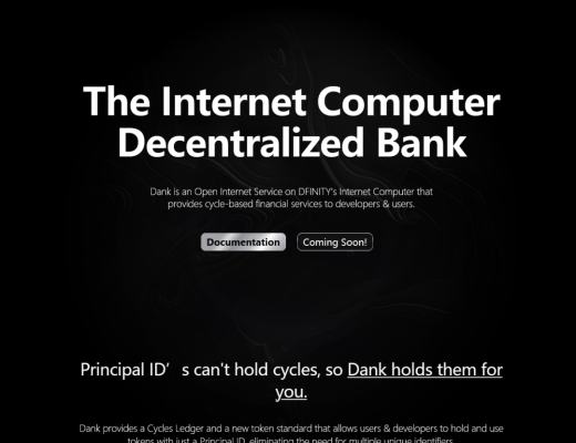 DFINITY 生态项目大起底