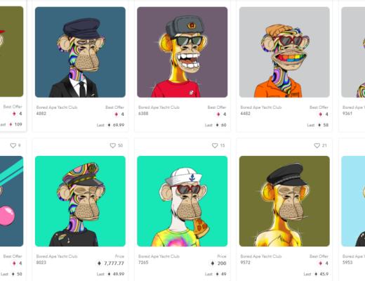 NFT领域最火爆的项目 竟然是一只“无聊的猴子”