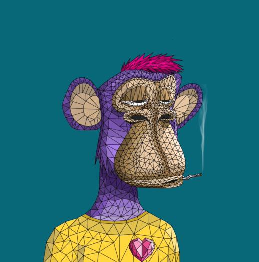 NFT领域最火爆的项目 竟然是一只“无聊的猴子”