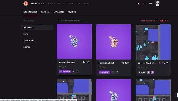 ​未来已悄然而至 深度解读元宇宙 Decentraland