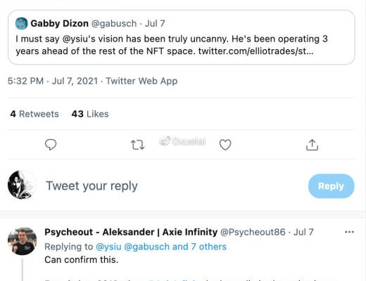踏空Axie的人都应该看：NFT链游届的“风清扬”