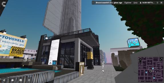 加密元宇宙漫游：Cryptovoxels的崛起