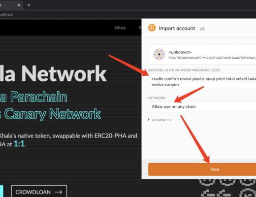 Phala钱包上线 可前往领取奖励
